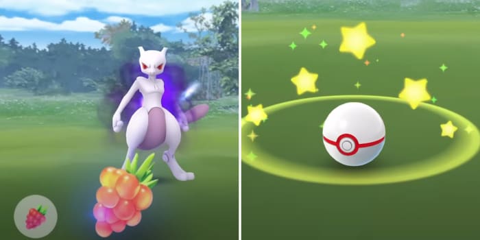 Pokemon GO Capturing Shadow Mewtwo